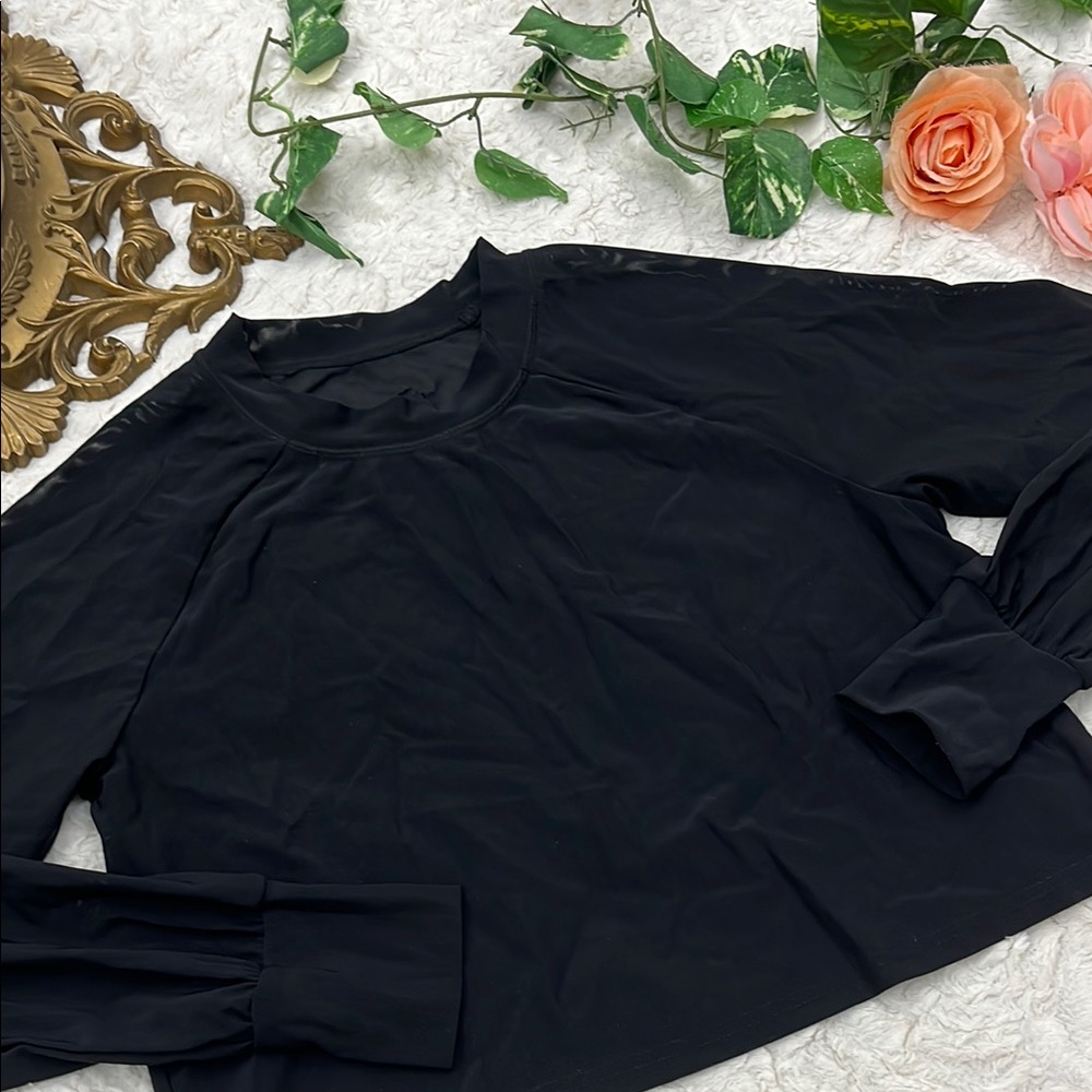Buffbunny Black Long Sleeve Shirt